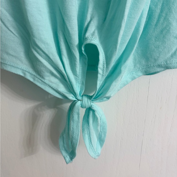 Disney Aqua Tank Top with Pink Mickey Mouse - Picture 2 of 8